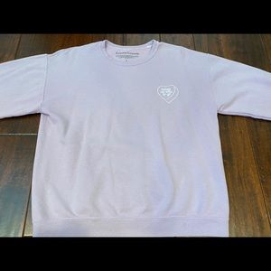 Ariana Grande Purple Crewneck